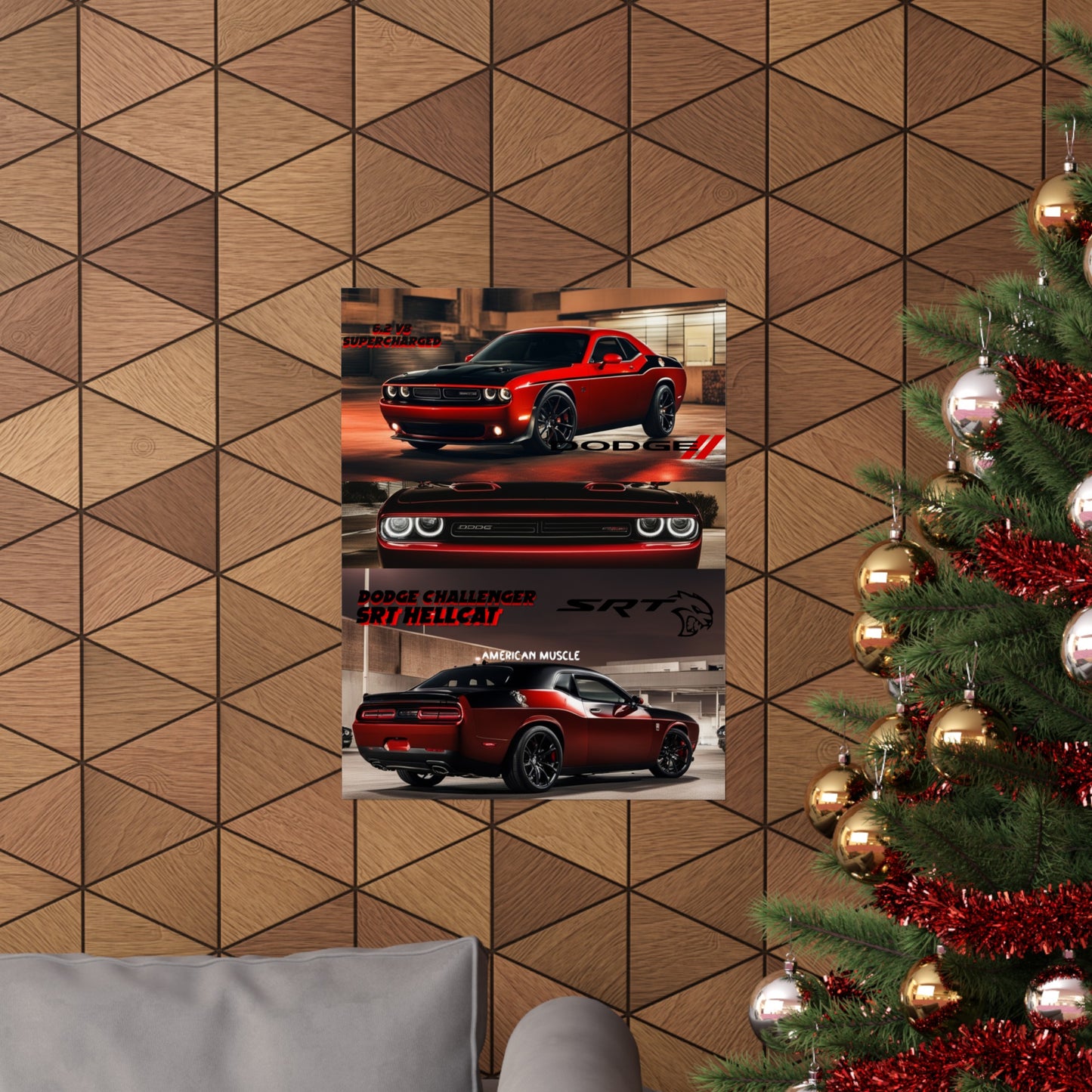 A Dodge Challenger Poster